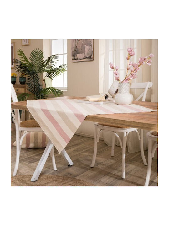 Teoran Christmas Tablecloth Fabric Square Plaid 90x90cm
