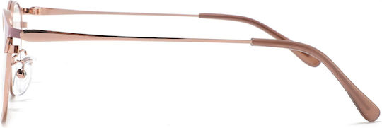 Martinez Carmina Reading Glasses +2.50 in Pink Colour