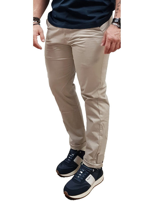 Rebase Παντελόνι Chino Ice Grey