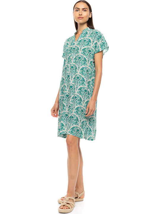 Pink Label Strandkaftan Grün