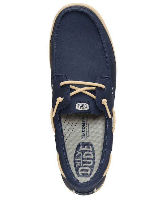Herren Bootsschuhe in Blau Farbe