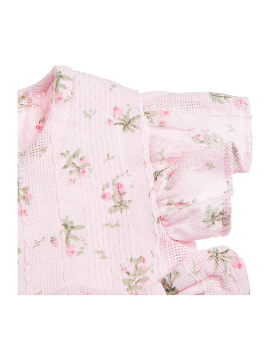Παιδικό Φόρεμα Floral Ροζ