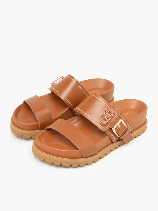 Γυναικεία Σανδάλια Flatforms Ταμπά