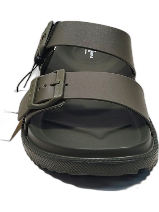 Herren Flip-Flops Anatomisch Khaki