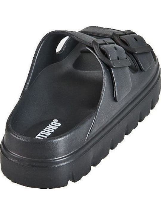 Flip Flops In Black Colour