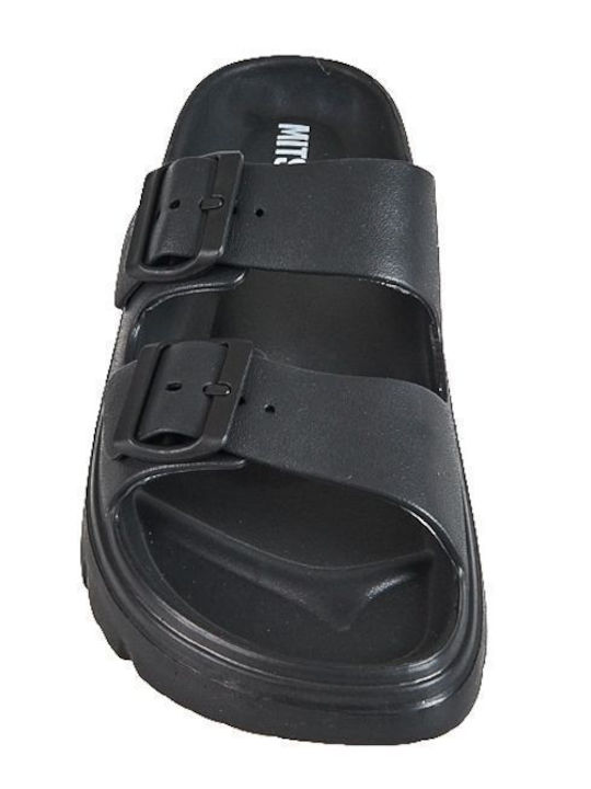 Flip Flops In Black Colour