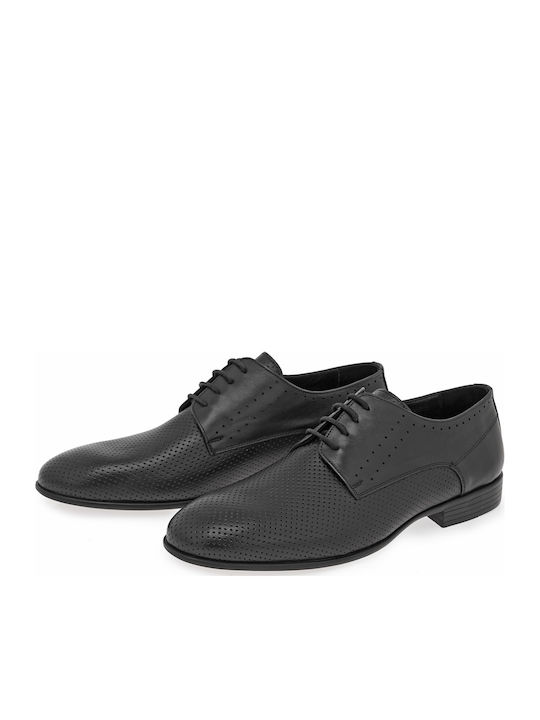 Deri Αν Herren Freizeitschuhe Schwarz