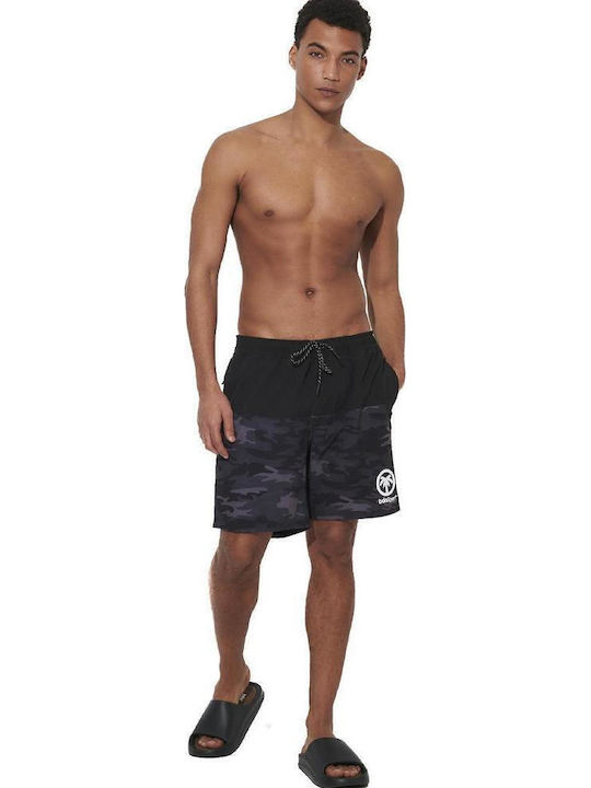 Men's Swimwear Bermuda Camo Black Camo