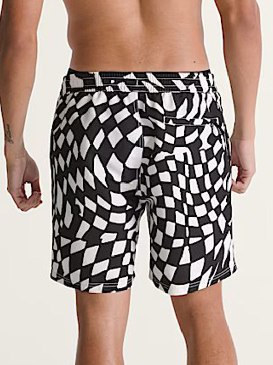 Vans Primary Costum de Baie Bărbătesc Pantaloni Scurți Negru/Alb