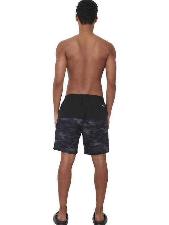 Men's Swimwear Bermuda Camo Black Camo