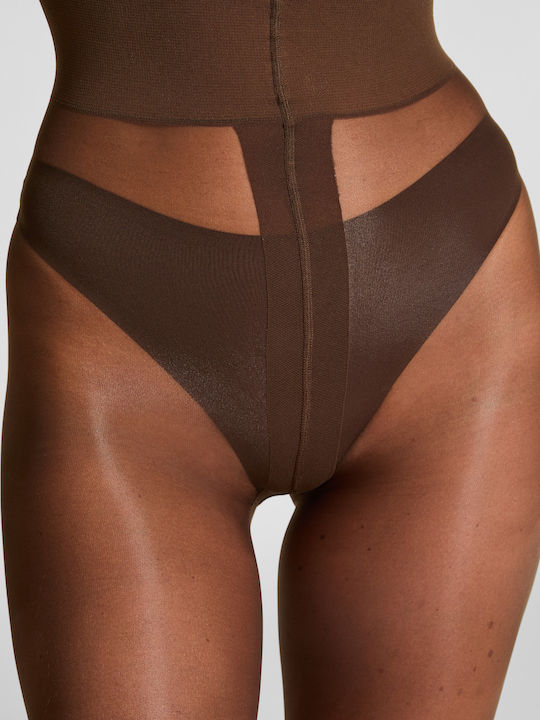 Women's Pantyhose 15 Den Brown
