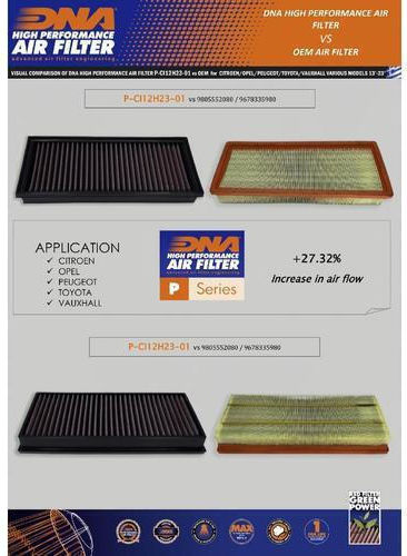 Opel Grenze 1.2 Hybrid 100hp/110hp Eb2 Gen Iii 24-26 Dna Luftfilter
