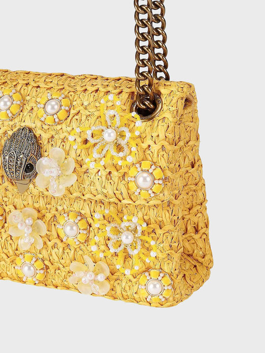 Kensington Straw Women's Shoulder Bag Yellow