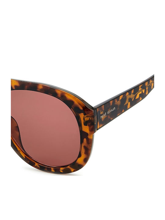 Prive Revaux Unisex Sunglasses with Brown Frame and Brown Lens