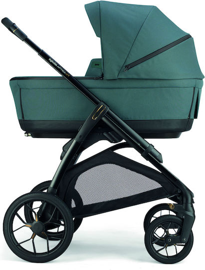 Inglesina Aptica XT Duo Reversible 2 in 1 Baby Stroller Suitable for Newborn Himalaya Blue / Total Black 12.6kg
