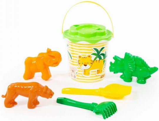 Dispozitiv De Asigurare De Plajă Set Safari Beach 7 Bucăți 35820 Polesie 4810344035820