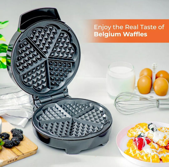 Aparat de Vafe pentru Vafe Rotunde 1000W