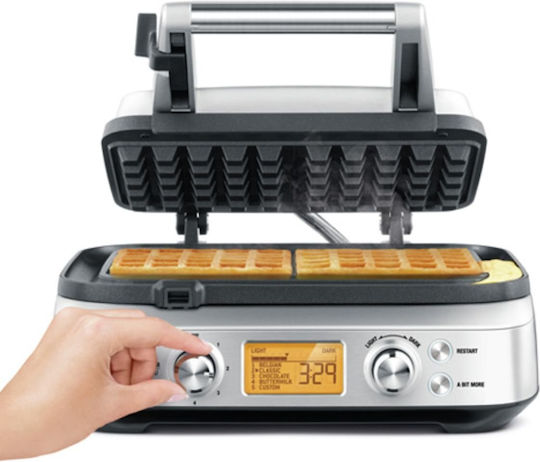 Sage The Small Waffle Pro Βαφλιέρα 2 Θέσεων 1000W