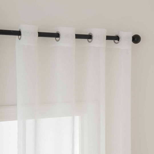 Beauty Home Curtain with Ecru Grommets 140x270cm