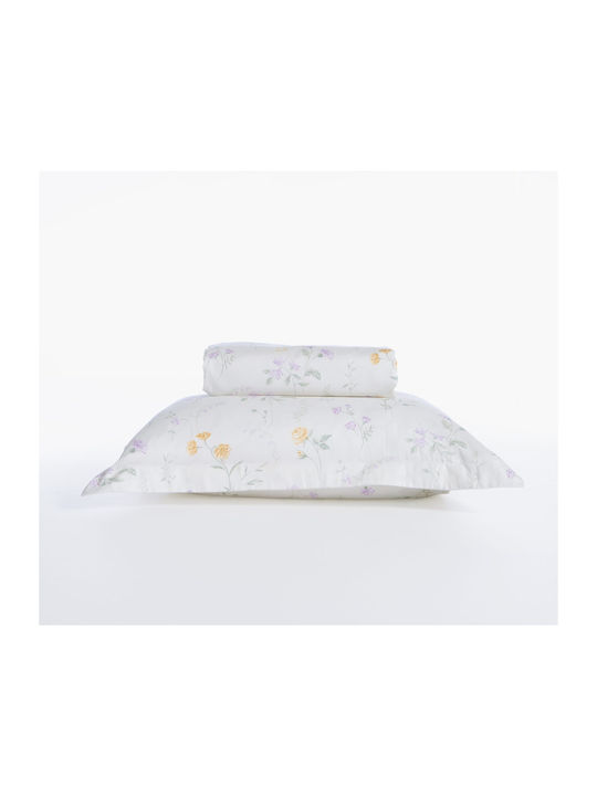Nef-Nef Homeware Rozaria Tagesdecke Übergröße aus Polyester Ecru 240x230cm