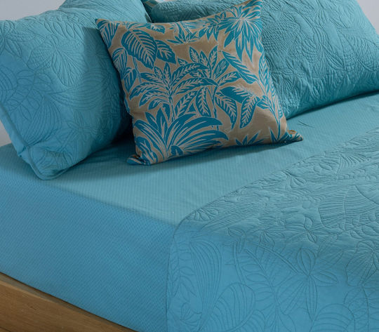 Nef-Nef Homeware Charisma Шалте Υπέρδιплο Синьо 230x240cm