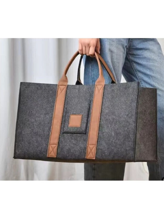 Alista Home Coș Metalic De Depozitare Lemne 50x34x32cm Gri