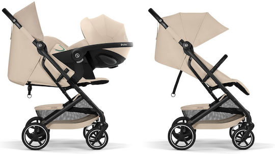 Cybex Beezy Baby Stroller Suitable for Newborn Almond Beige 8.5kg