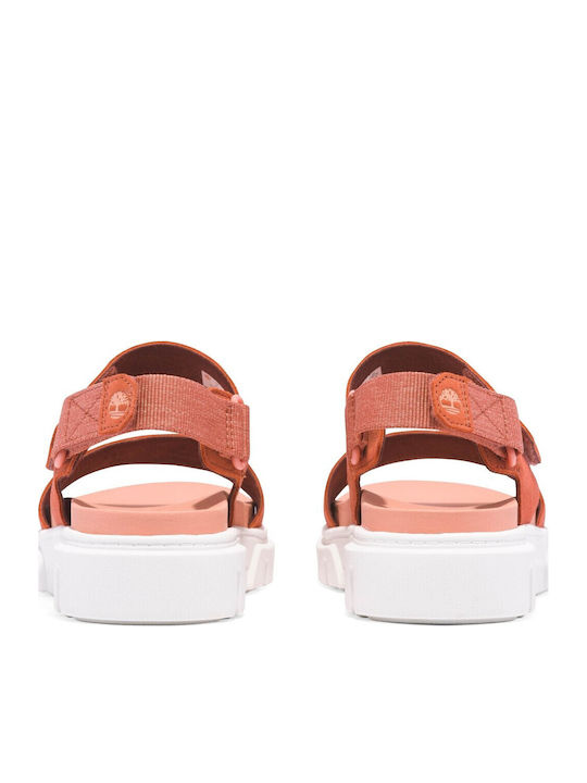 Greyfield Sandal Flatforms Für Damen Rote