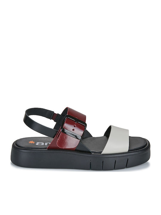 Flache Damen-Sandalen Flatforms