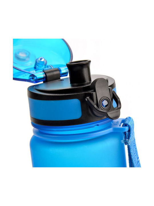 Meteor Παγούρι Πλαστικό 650ml Μπλε