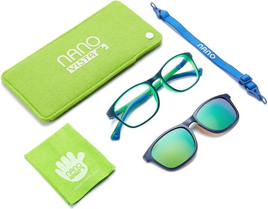 Nano Vista Nao3081248sc Boys Eyeglass Frames Size 48 Mm