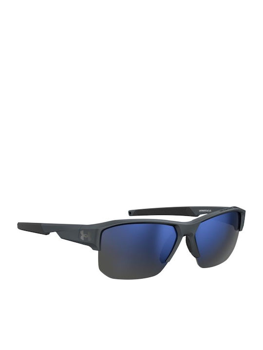 Under Armour Ochelari De Soare Pentru Bărbați Cu Culoare Gri A Scelețului Și Culoare Gri A Făcătorului