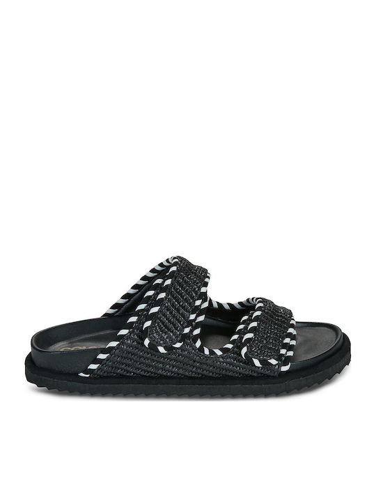 Women's Flat Sandals Black