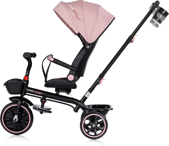 Chipolino Max Sport with Parental Handle Powder Pink