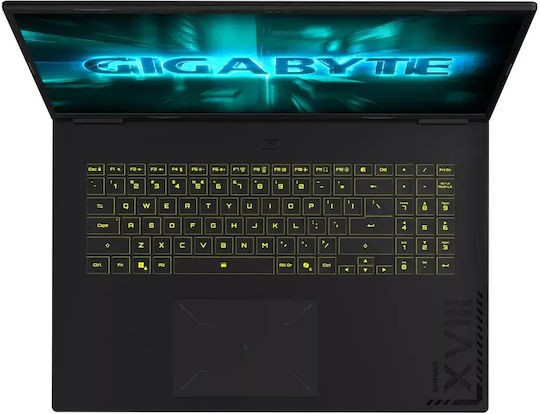 Gigabyte 18" QHD+ 165Hz Ryzen 7-260 8GB 2TB SSD GeForce RTX 5050 W11 Pro Международен Английски Език Клавиатура