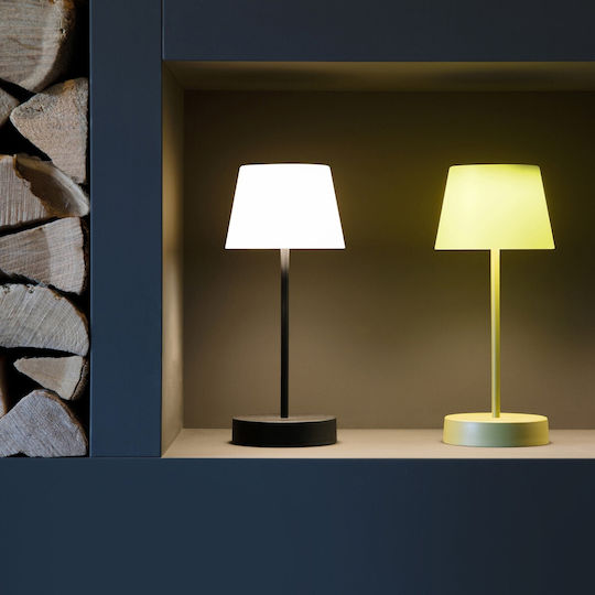 Remember Table Lamp LED with White Shade and Base
