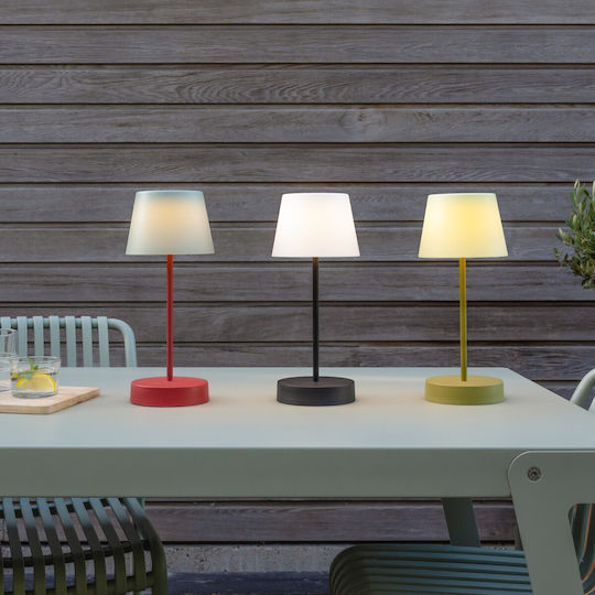 Remember Table Lamp LED with White Shade and Base