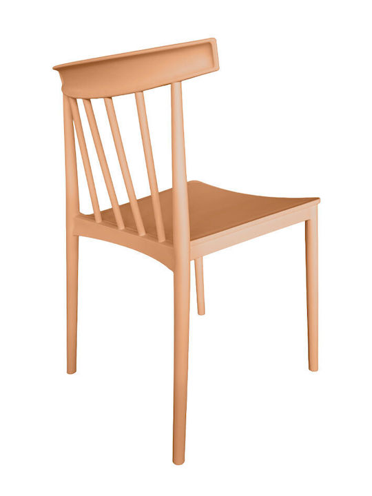 Outdoor Chair Polypropylene Flow Peach 51x50x76cm