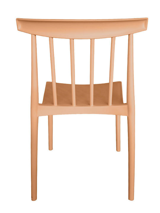 Outdoor Chair Polypropylene Flow Peach 51x50x76cm