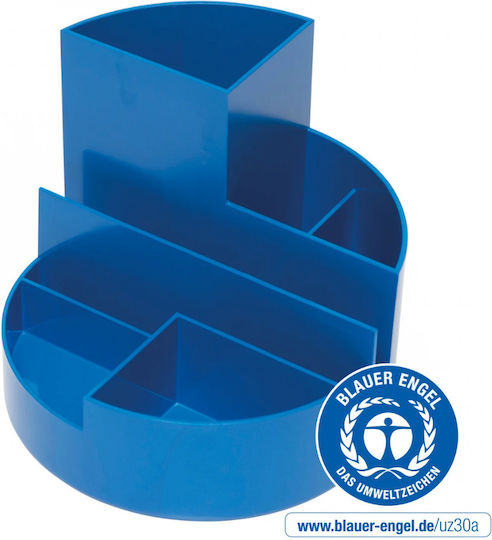 Maul Federmäppchen 6 Fächer Aus Recyceltem Kunststoff Eco Maul Blau