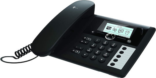 Telefon Fix Telekom Sinus Pa 207 Plus 1 Robot Telefonic Negru