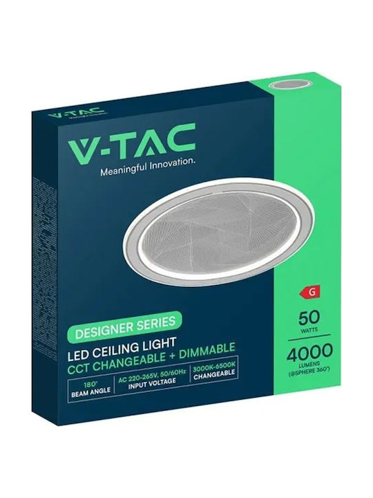 V-TAC Panou LED Paralelogram 50W 55x7cm