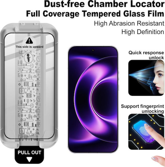 Imak Full Face Tempered Glass Black Xiaomi 17 Ultra