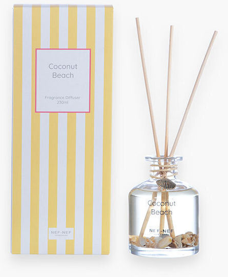 Nef-Nef Homeware Дифузер Coconut Beach с Аромат на Кокос 230ml