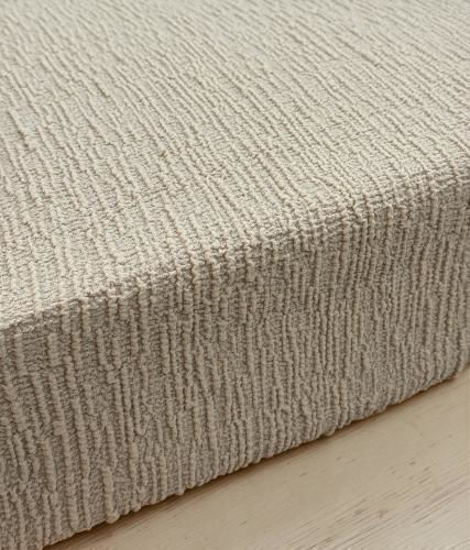 Linea Home City Elastic Cover for Two Seater Sofa Beige