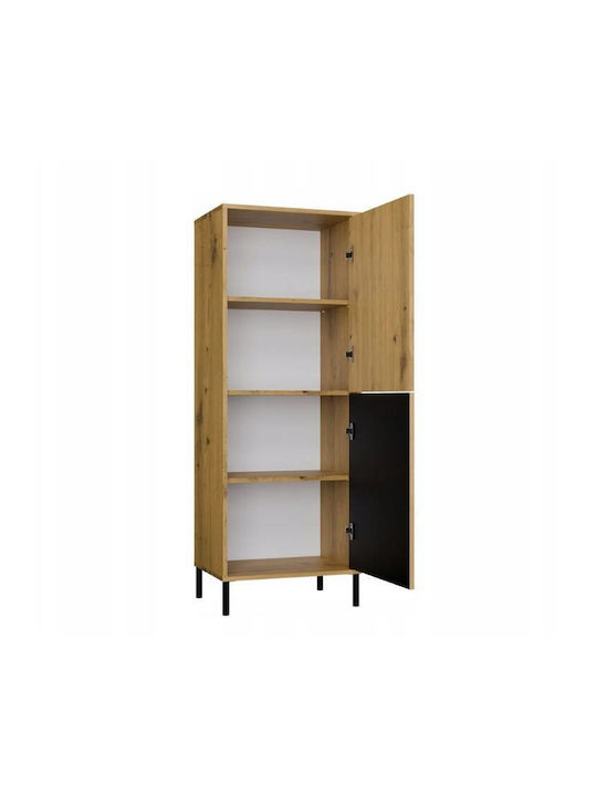 Kamaro Wohnzimmer Schrank aus Spanplatte Braune 53.5x40x146cm