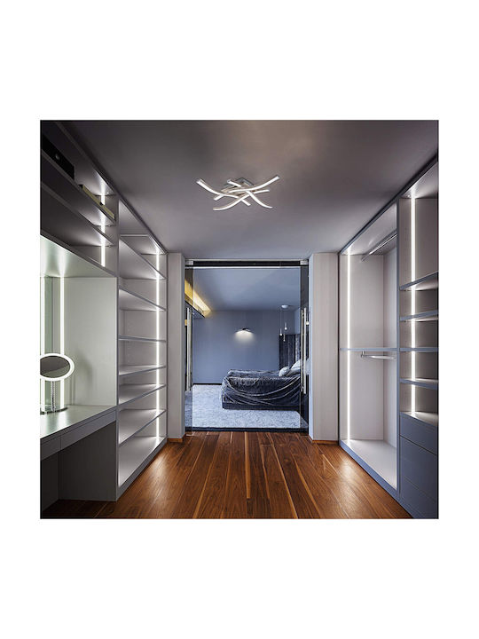Home Lighting Cosima Πλαφονιέρα Οροφής 45εκ. με Ενσωματωμένο LED