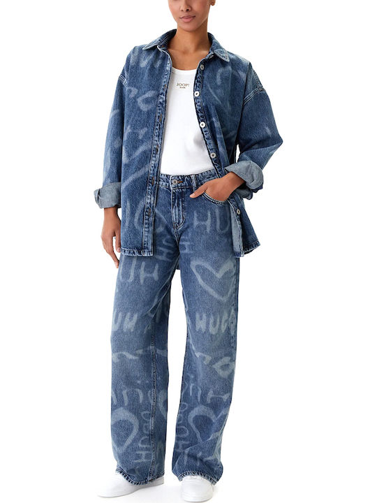 Γυναικείο Jean Παντελόνι Medium Aged Denim