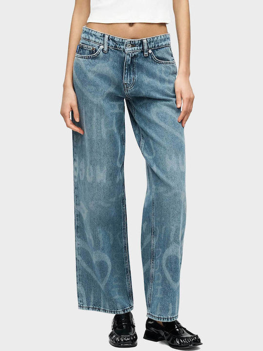 Γυναικείο Jean Παντελόνι Medium Aged Denim
