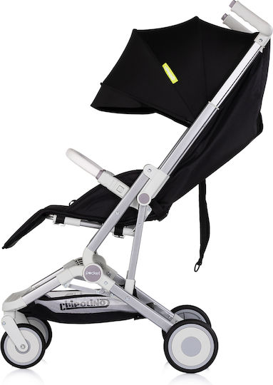 Chipolino Pocket Kinderwagen für Neugeborene Schwarz 6.4kg
